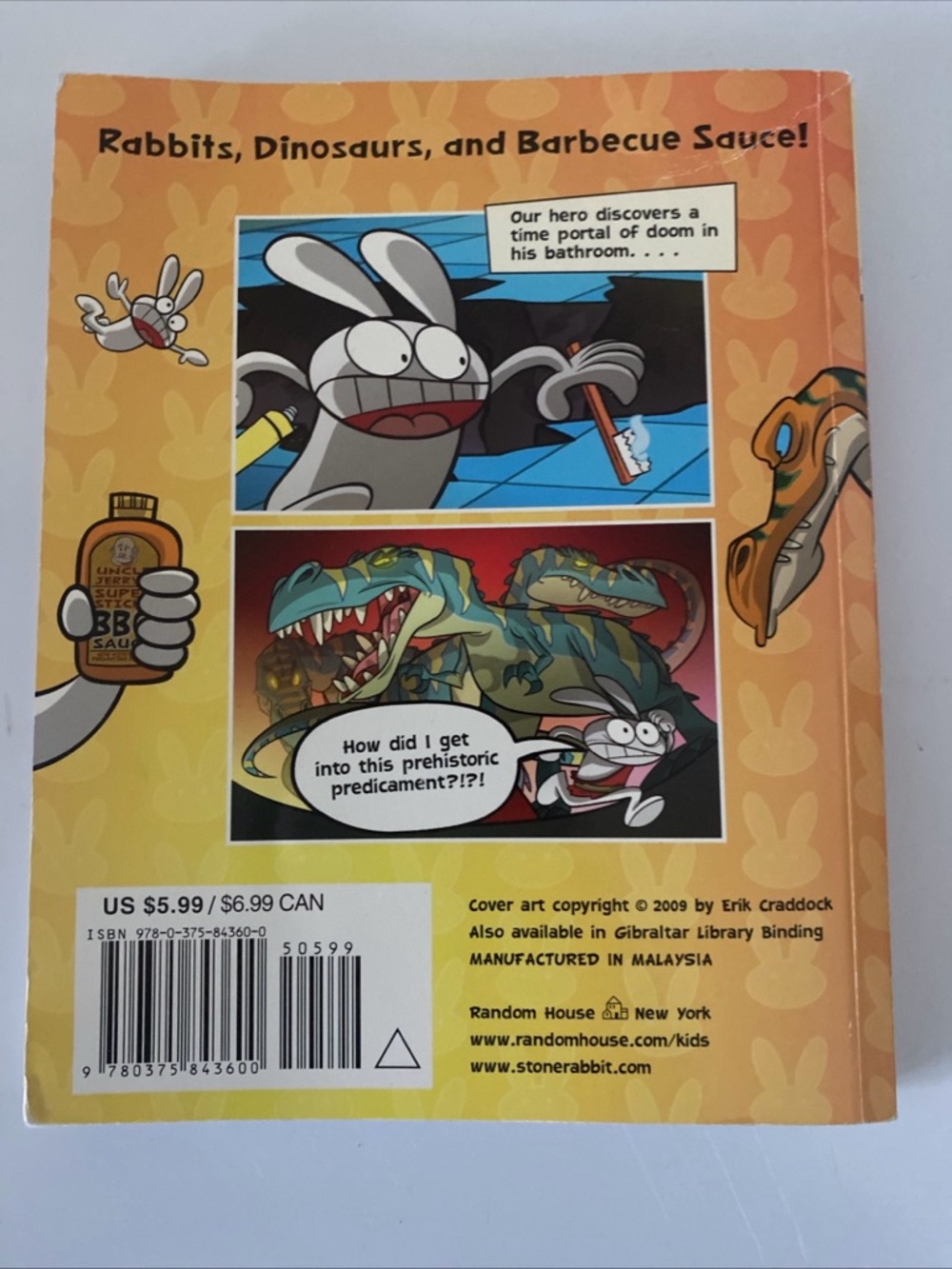 Stone Rabbit BC Mambo Soft Cover Kids Book, EUC - Picture 2 of 3